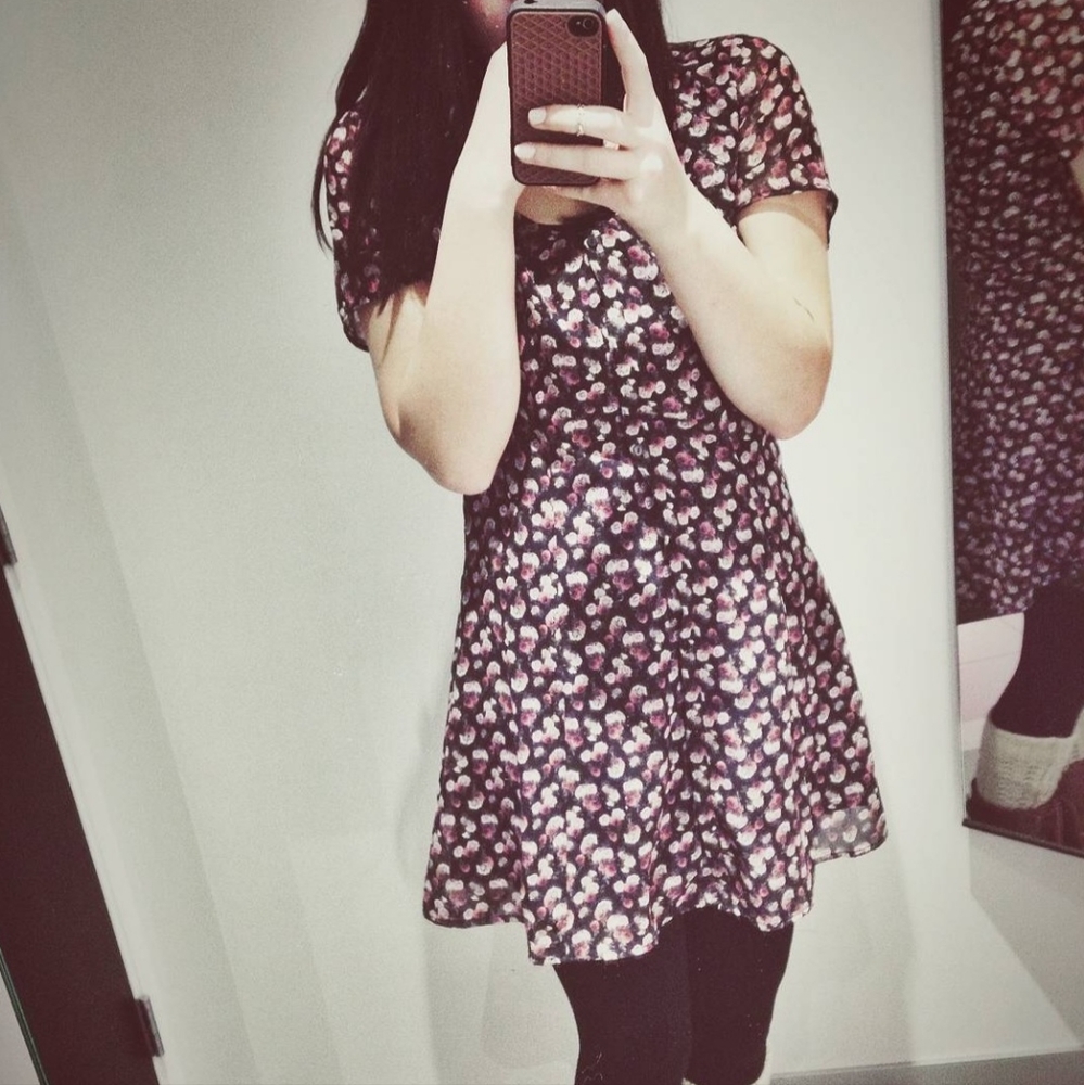 Floral Button Down Dress